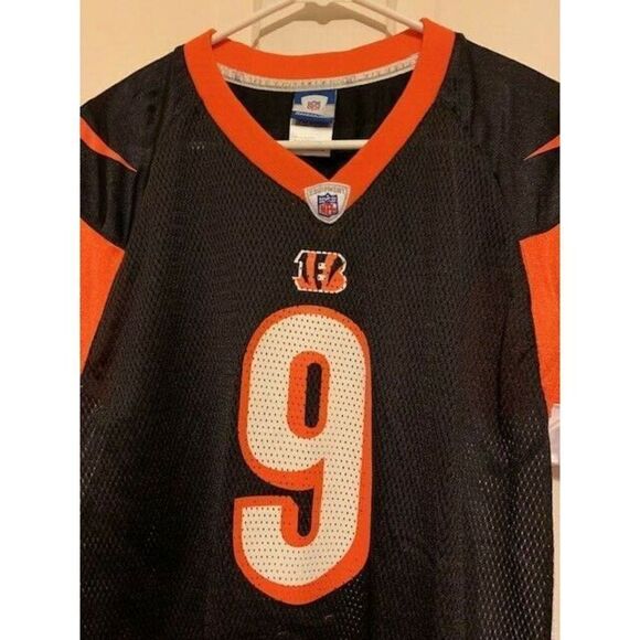 CINCINNATI BENGELS CARSON PALMER SIZE YOUTH XL REEBOK JERSEY - Picture 4 of 6